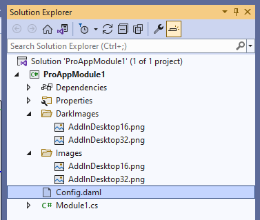 Add-in Project content NewContent