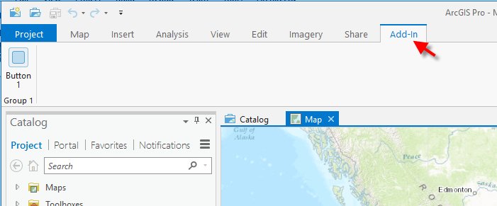 Add-in tab add-in-tab2