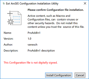 Configuration Installation Utility install-configx