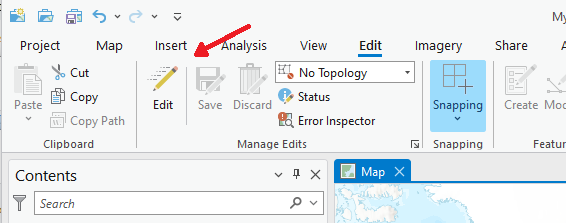 Toggle editing on/off ToggleEditing
