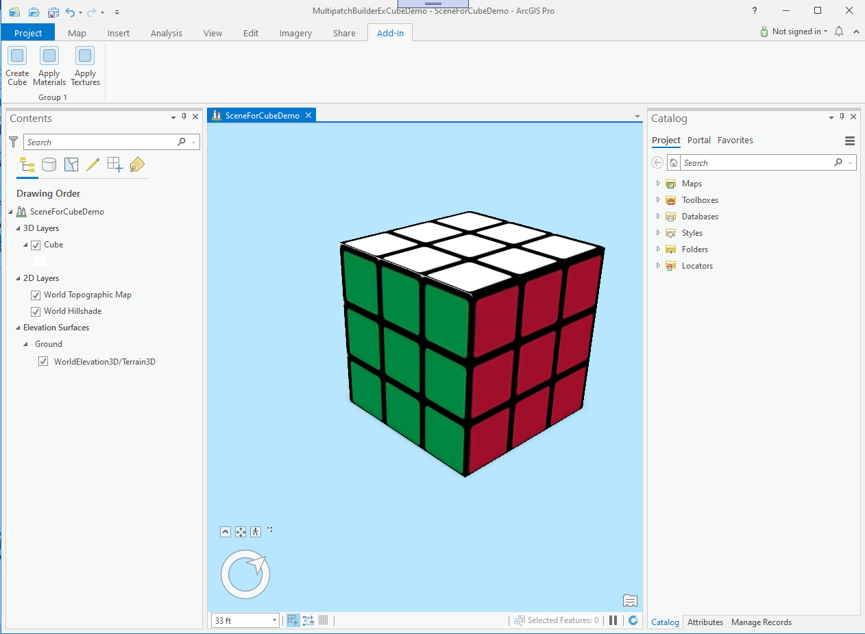 Cube With Textures showPreview