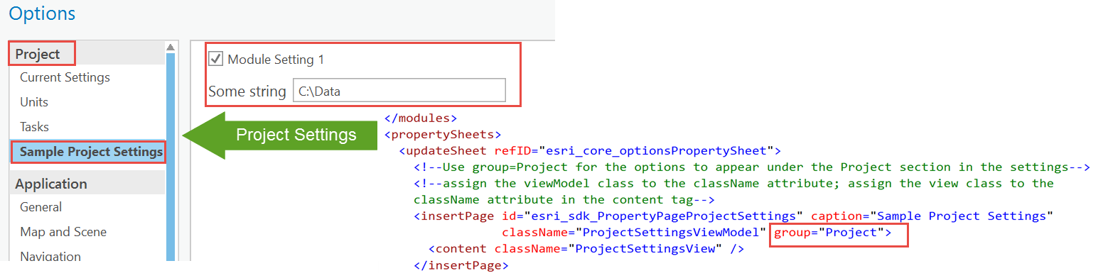 Project Settings DAML ProjectSettingsDAML