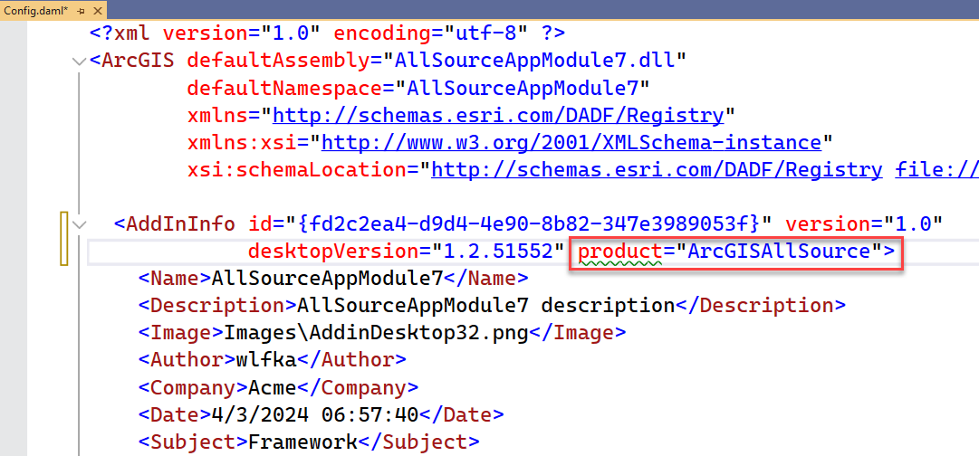 New AllSource Project Config.Daml NewAllSourceConfigDaml