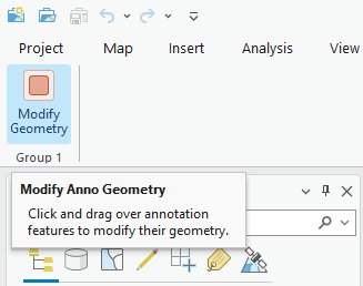 Modify Annotation Geometry Tool annoModifyGeometry