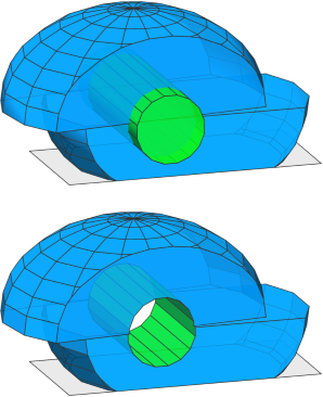 Subtract a hole