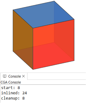 Inline append topology.