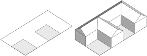 F-Shaped Building with inlining