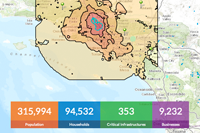 GitHub - Esri/impact-summary-map-template-js: This interactive map ...